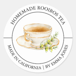 Rooibos Tea Etiqueta moderna