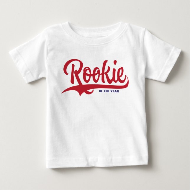Rookie de la camiseta de béisbol de primer cumplea (Anverso)