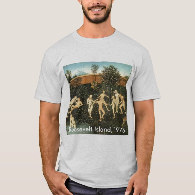 Roosevelt Island, 1976, se derrumba la camiseta (Anverso)