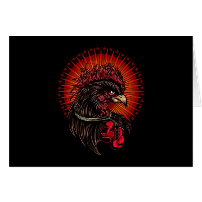 Rooster de boxeo (Anverso (Horizontal))