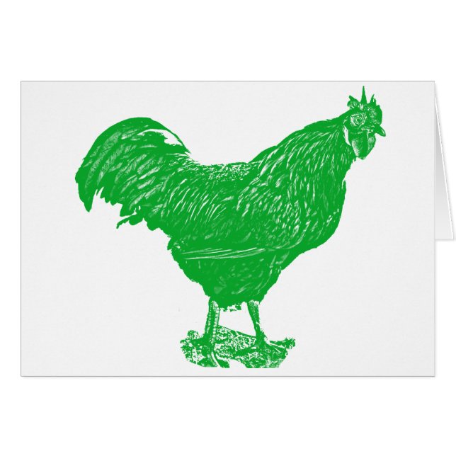 Rooster envidioso (Anverso (Horizontal))