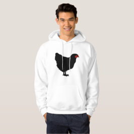 ROOSTER & HEN de sudaderas capuchadas básicas masc