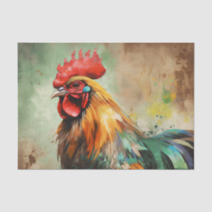 ROOSTER hermoso papel de desacoplamiento