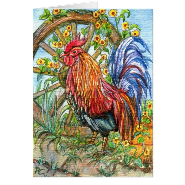 Rooster por Wheel Garden (Frente)