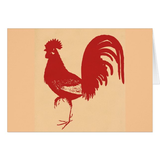 Rooster Rojo (Anverso (Horizontal))