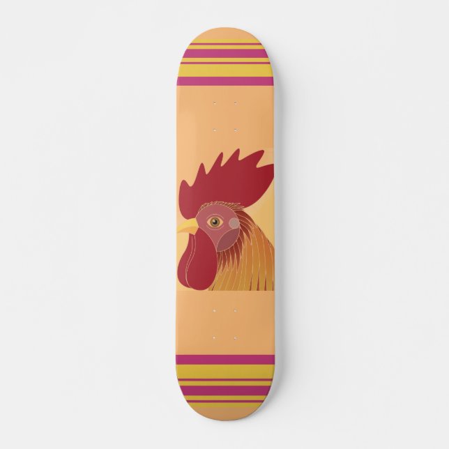 Rooster Skateboard (Anverso )