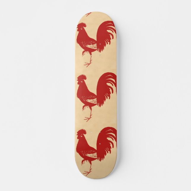 Rooster Skateboard (Anverso )