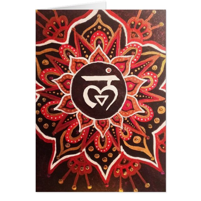 Root Chakra Notecard (Frente)