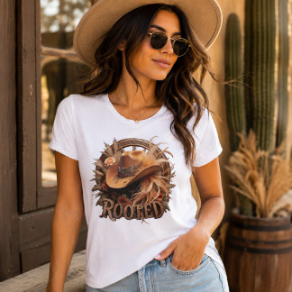 Rooted Vintage Western Cowboy Hat Floral Boho