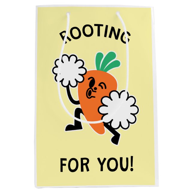Rooting For You - Alegre Bolsa De Regalo De Zanaho (Anverso)