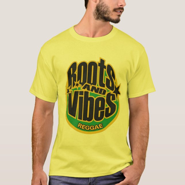 Roots And Vibes Reggae camiseta (Anverso)