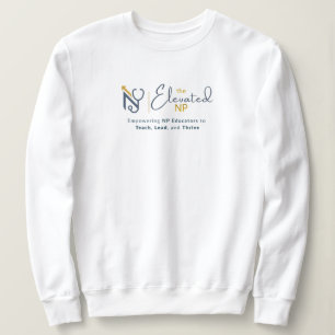 Ropa con el logotipo elevado de NP   Sudadera con 