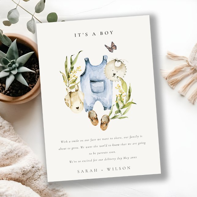 Ropa de bebé niño anuncio de hoja azul (Subido por el creador)