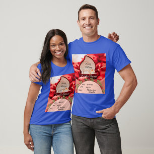 Ropa de boda para parejas camisetas superiores ima
