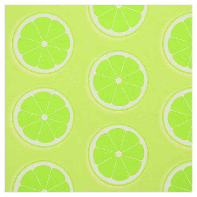 Ropa de cal tela de frutos amarillos verdes (Retal)