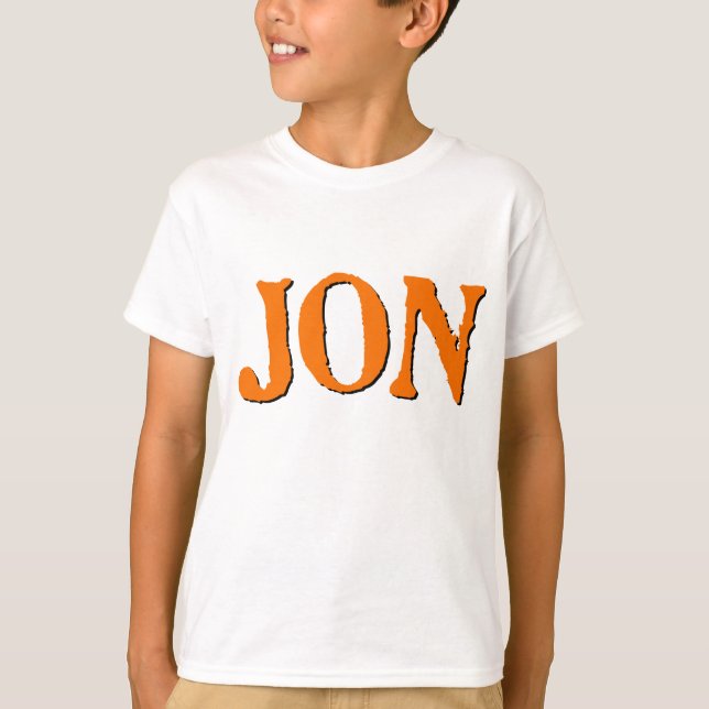 Ropa de camiseta de Jon & Kate Instant (Anverso)