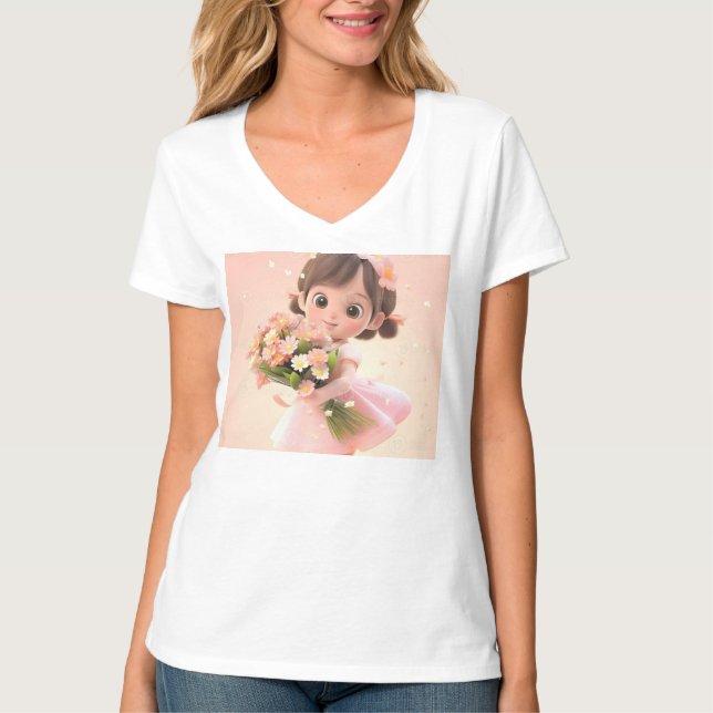 Ropa de camisetas inspiradas en la Barbie (Anverso)