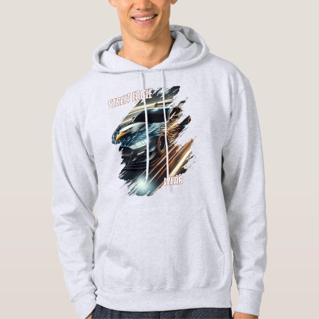Ropa de Carreras en la Calle – Sudadera para Auto  (Anverso)