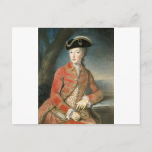 Ropa de caza de postal Marie Antoinette