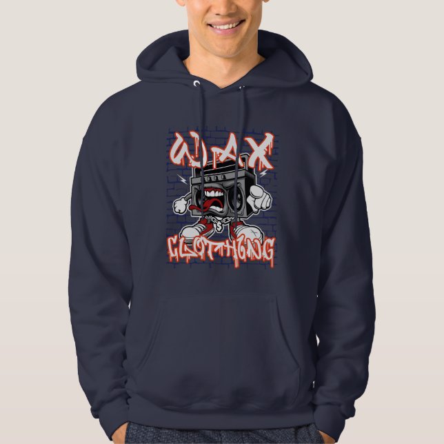 Ropa de cera vieja escuela hip hop top (Anverso)