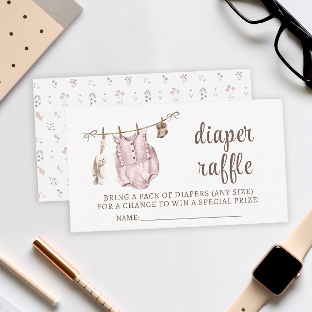 Ropa de chica Boho barniz rifa tarjetas de ducha b (Subido por el creador)