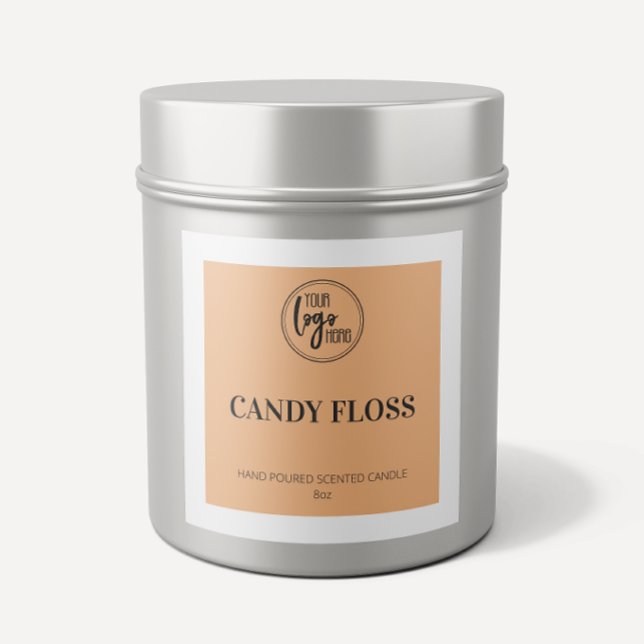 Ropa de especias de calabaza Borde de la etiqueta  (Subido por el creador)