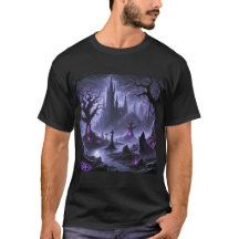 Ropa de estilo gótico. Camiseta