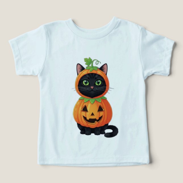 Ropa de gato de calabaza (Diseño delantero )