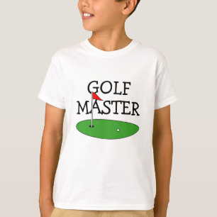 Ropa de golf para niños. Camiseta deportiva para n