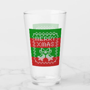 Ropa de jingle de patrón de suéter feo Hilo de nav