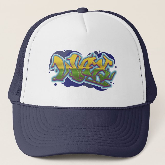 Ropa de lana vieja escuela hip hop gorra de béisbo (Anverso)