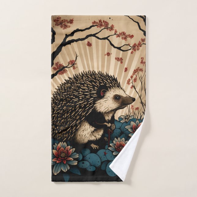 Ropa de lavado de excrementos de arte japonés (Toalla de mano)