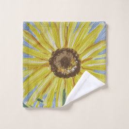 Ropa de lavado de girasol