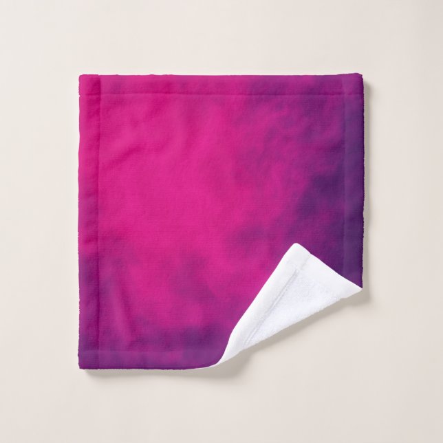 Ropa de lavado de gradiente rosado neón - Personal (Toallita)