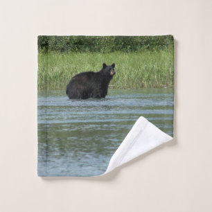 Ropa de lavado de oso negro