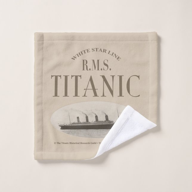 Ropa de lavado de ropa Sepia de barco fantasma Tit (Toallita)