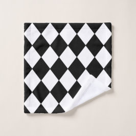 Ropa de lavado en blanco y negro