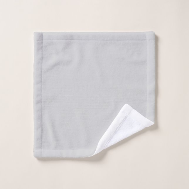 Ropa de lavado gris claro suave para todos los tip (Toallita)
