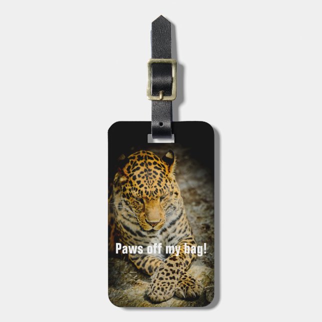 ¡Ropa de mi bolso! Etiqueta de portaequipajes de l (Frente Vertical)