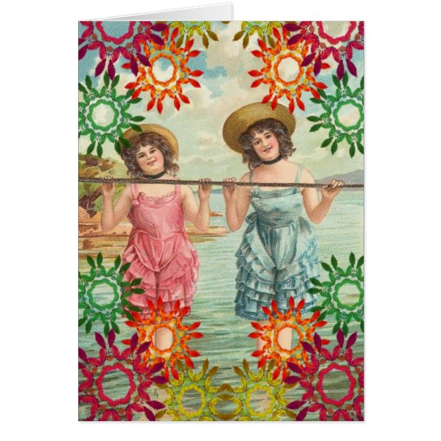 Ropa de natación vintage (Frente)