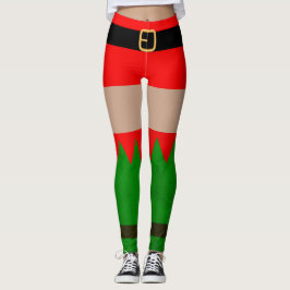 Ropa de Navidades Sexy Elf Leggings