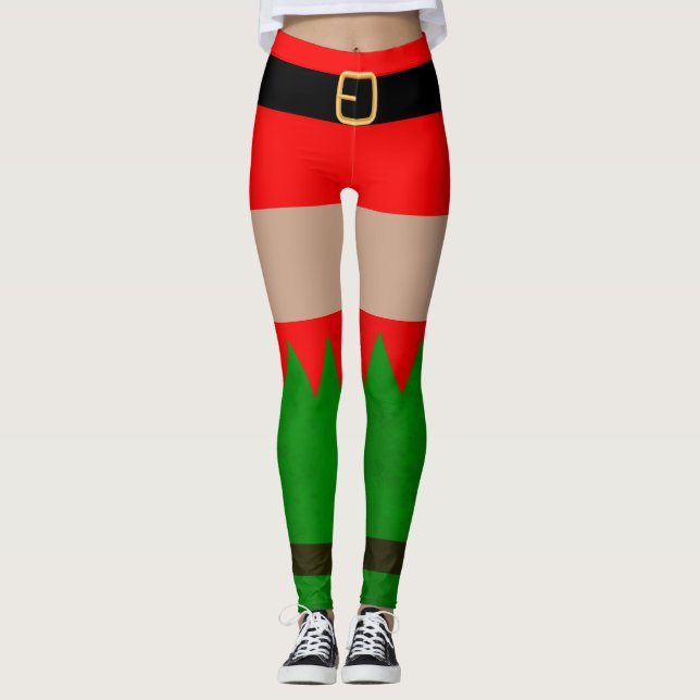 Ropa de Navidades Sexy Elf Leggings (Anverso)