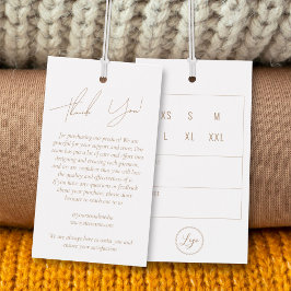 Ropa De Negocio Gracias Colgar La Etiqueta Con El 