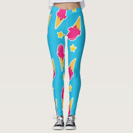 Ropa de paseo marítimo: Leggings de helado y estre
