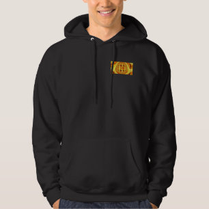 Ropa de sudadera con capucha y espalda Orb Gold