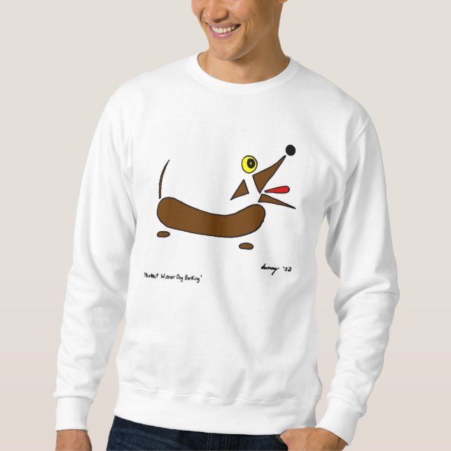 Ropa de sudadera para perros Wiener (Anverso)