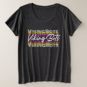 Ropa de Talla Grande Retro VikingBots