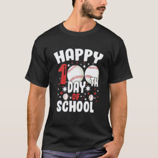 Ropa del Día 100 de la Escuela Camiseta de béisbol