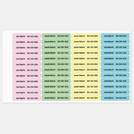 Ropa del número de nombre personalizado del person