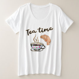 Ropa femenina de la fiesta del té, tiempo divertid